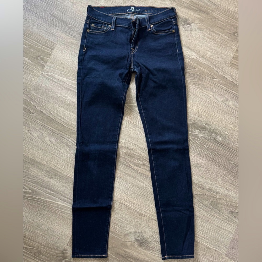 Women's Dark Blue Jeans
